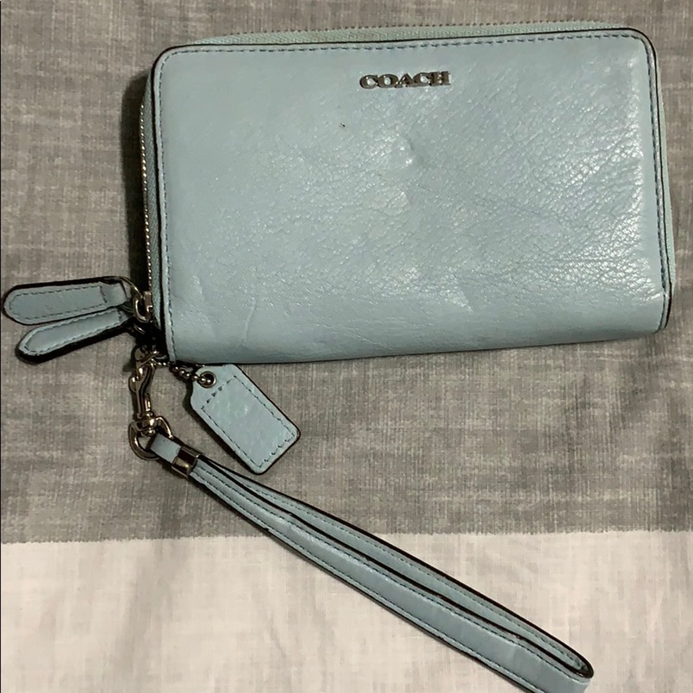 Coach phone wallet
